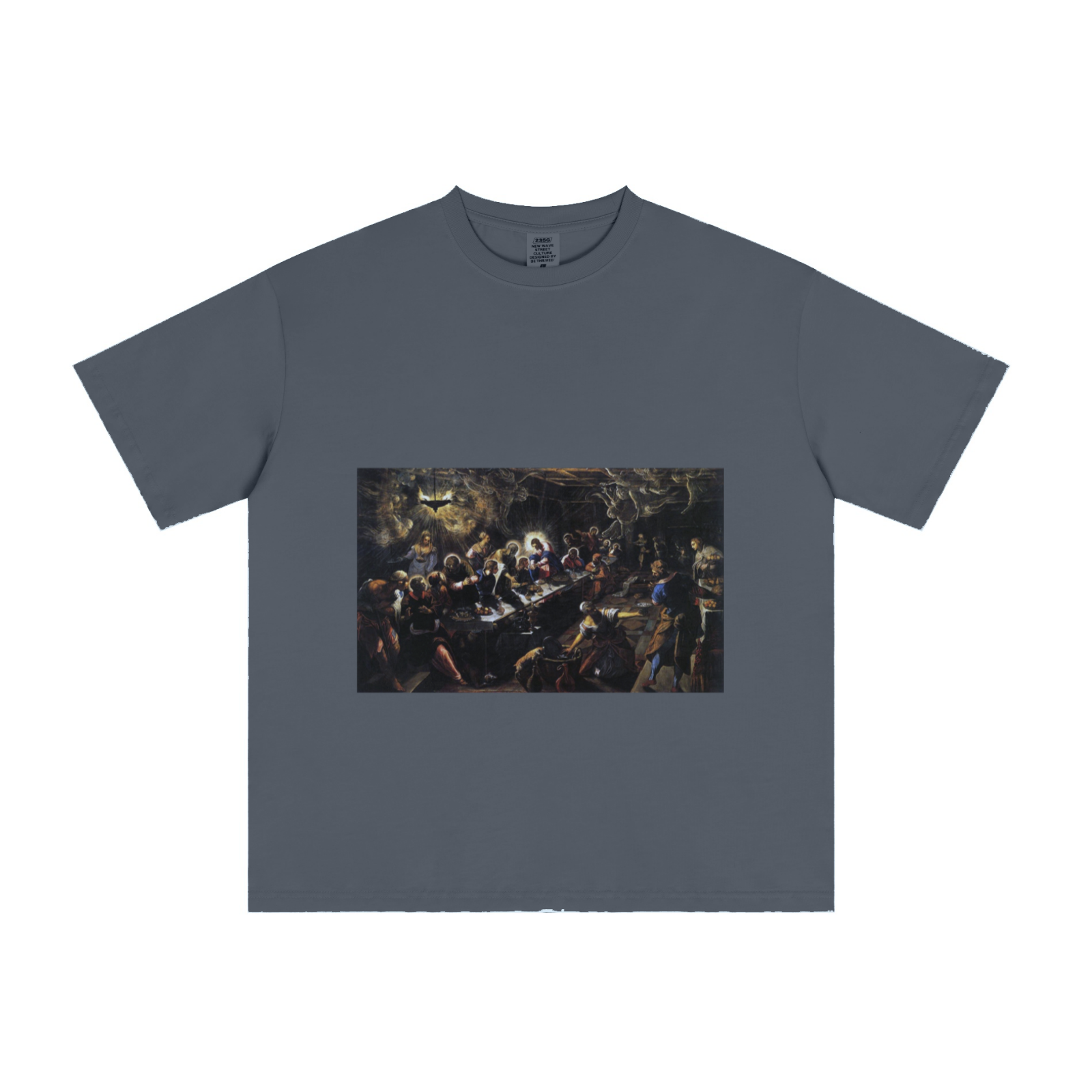 235GSM Men's Cool-Touch T-Shirt  Dark blue