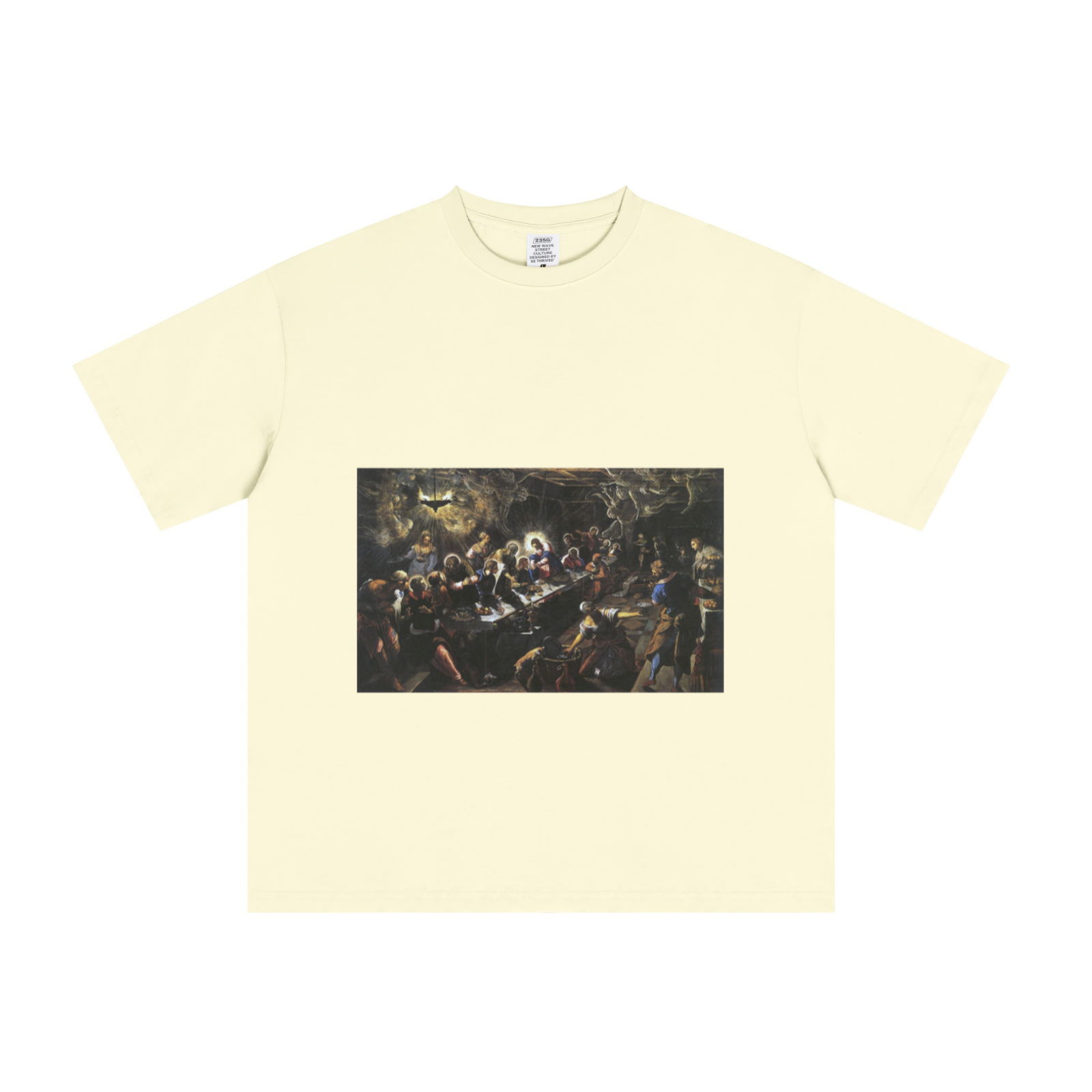 235GSM Men's Cool-Touch T-Shirt  Apricot