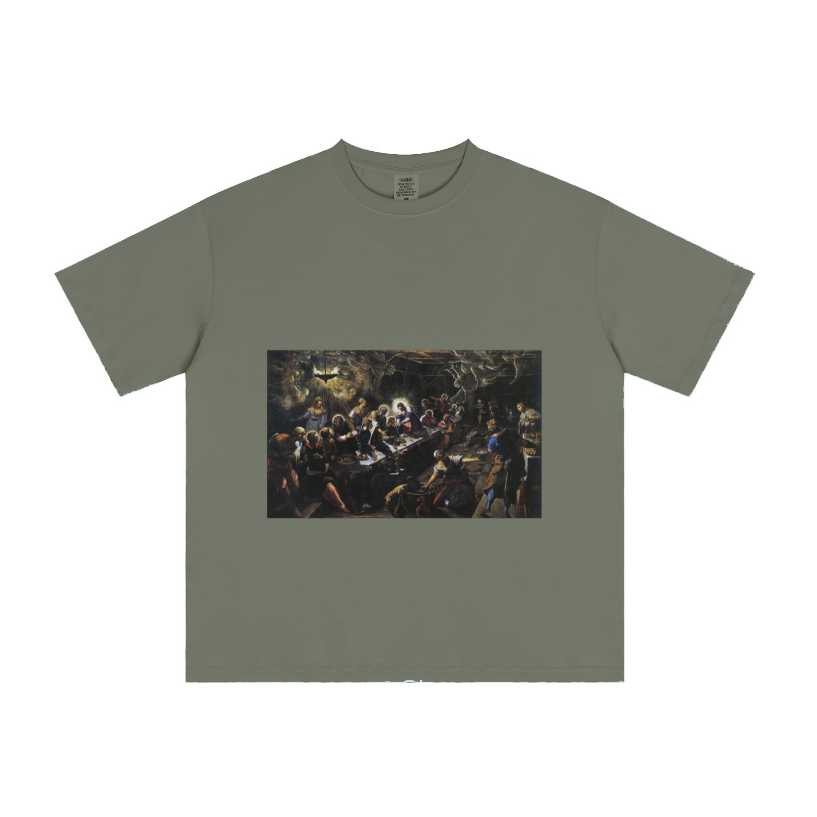 235GSM Men's Cool-Touch T-Shirt  Green