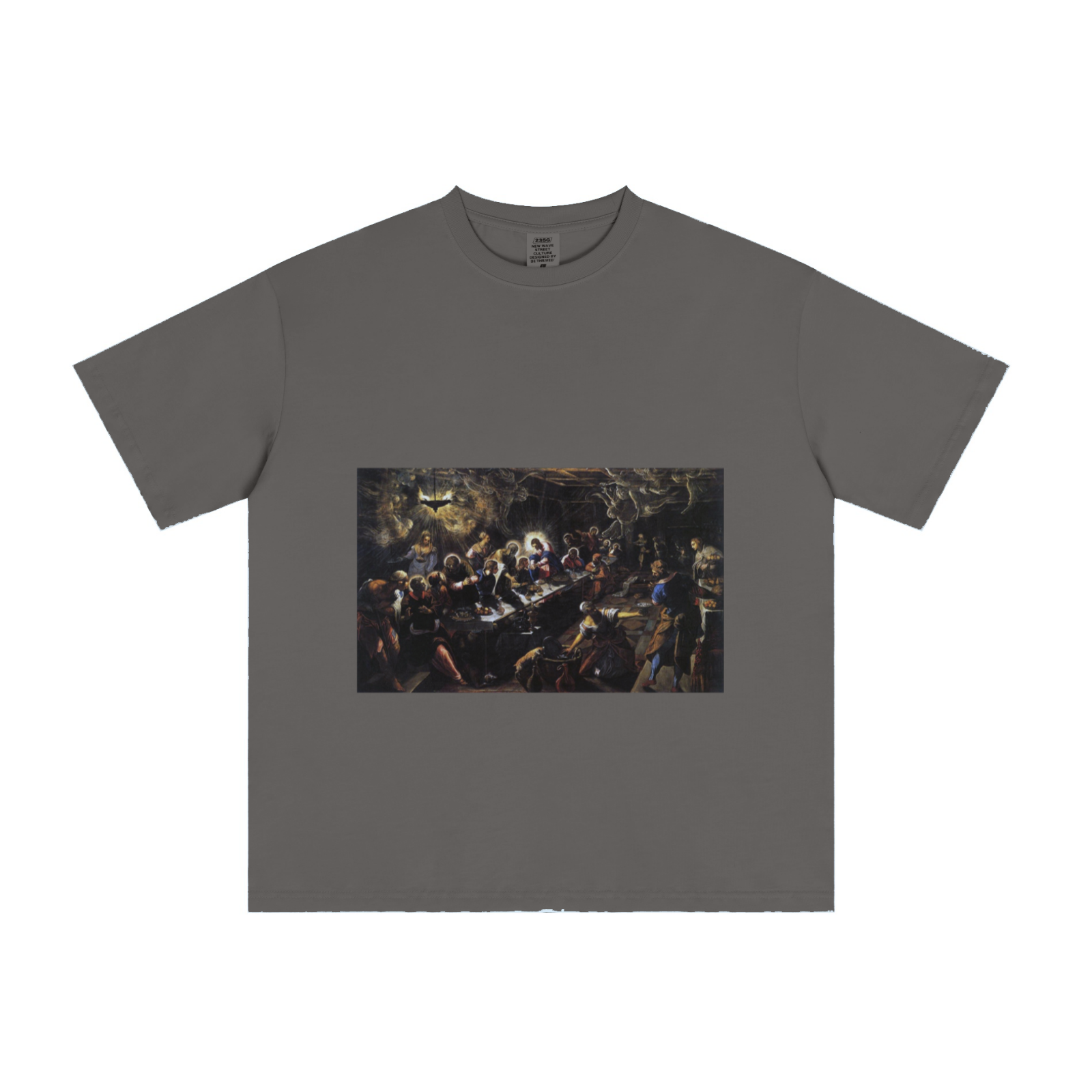 235GSM Men's Cool-Touch T-Shirt  Gray