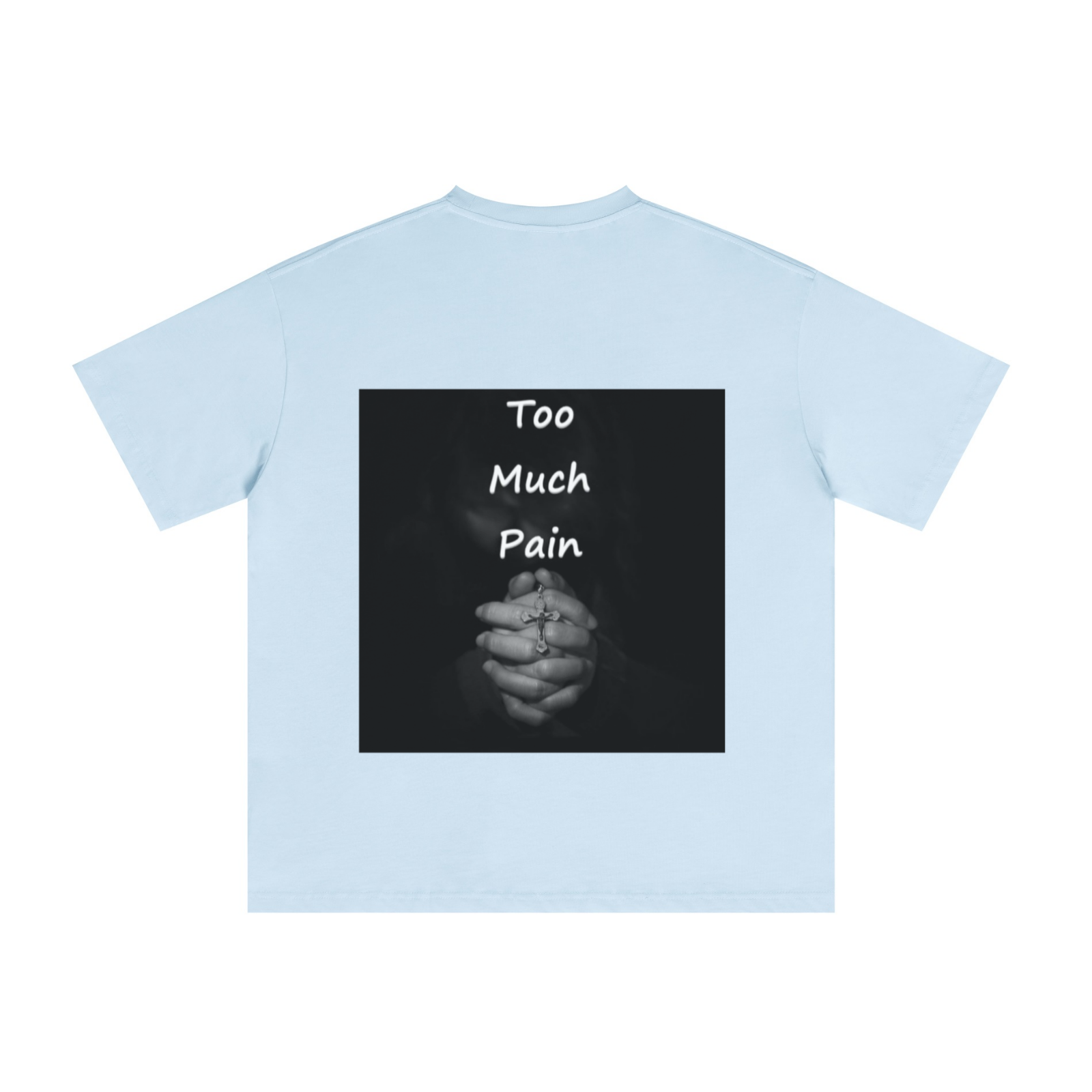 235GSM Men's Cool-Touch T-Shirt  Light blue