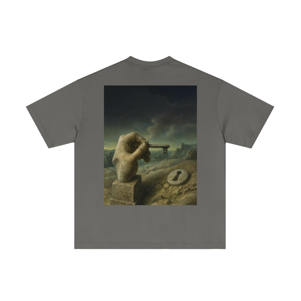 180GSM Men's Lightweight T-Shirt Dark gray