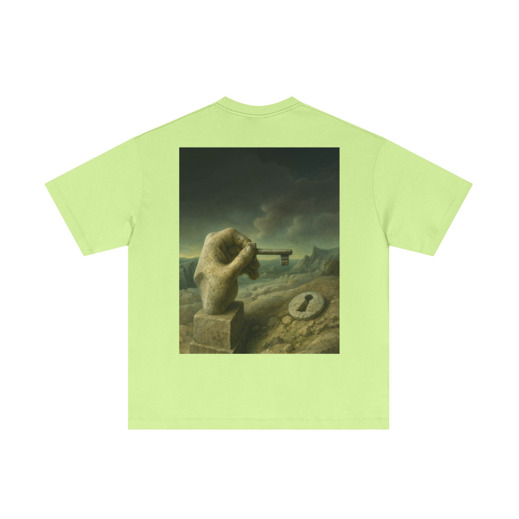 180GSM Men's Lightweight T-Shirt Fluorescent green