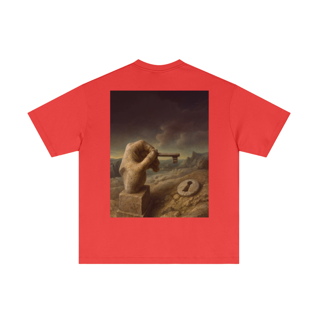 180GSM Men's Lightweight T-Shirt Red