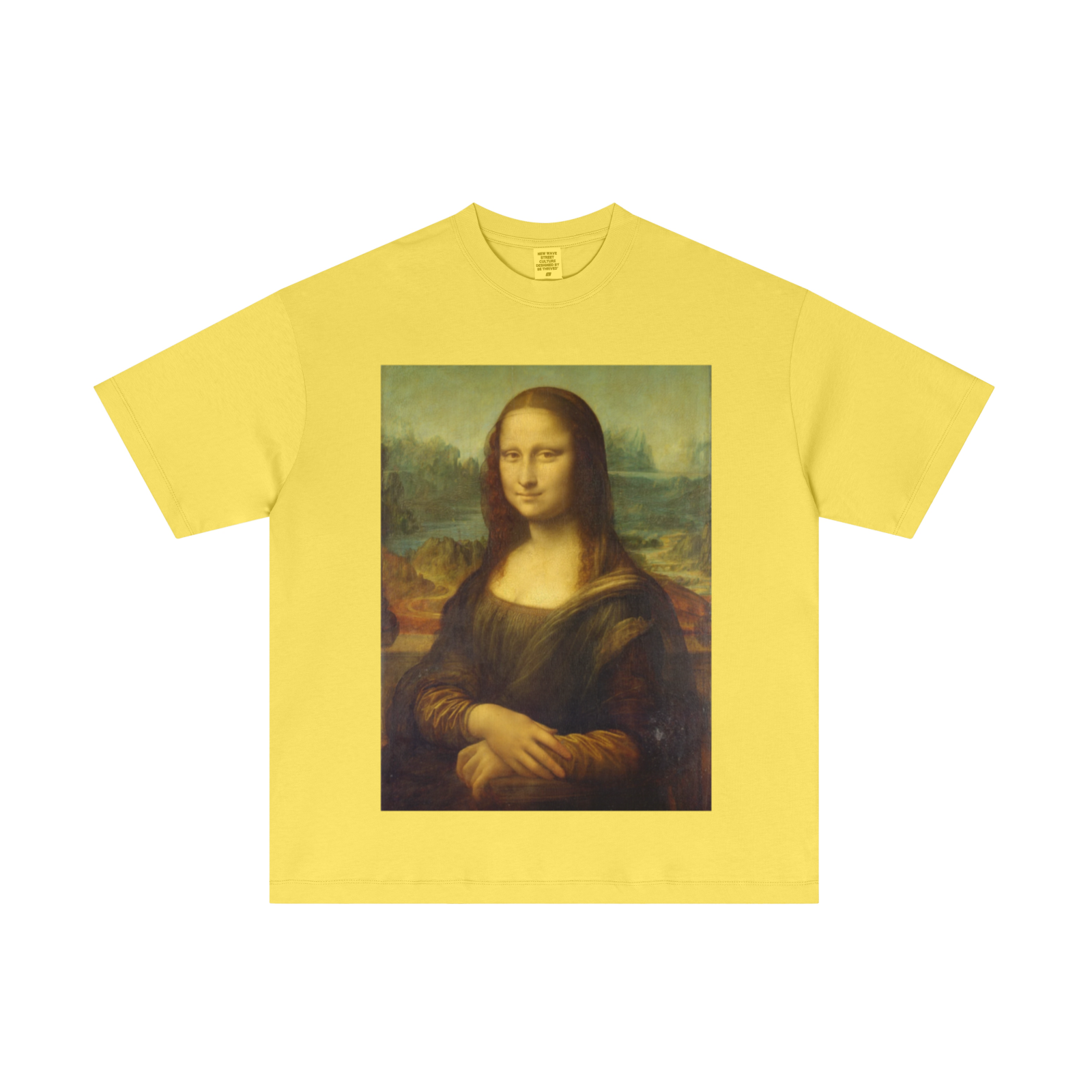 180GSM Men's Lightweight T-Shirt Yellow