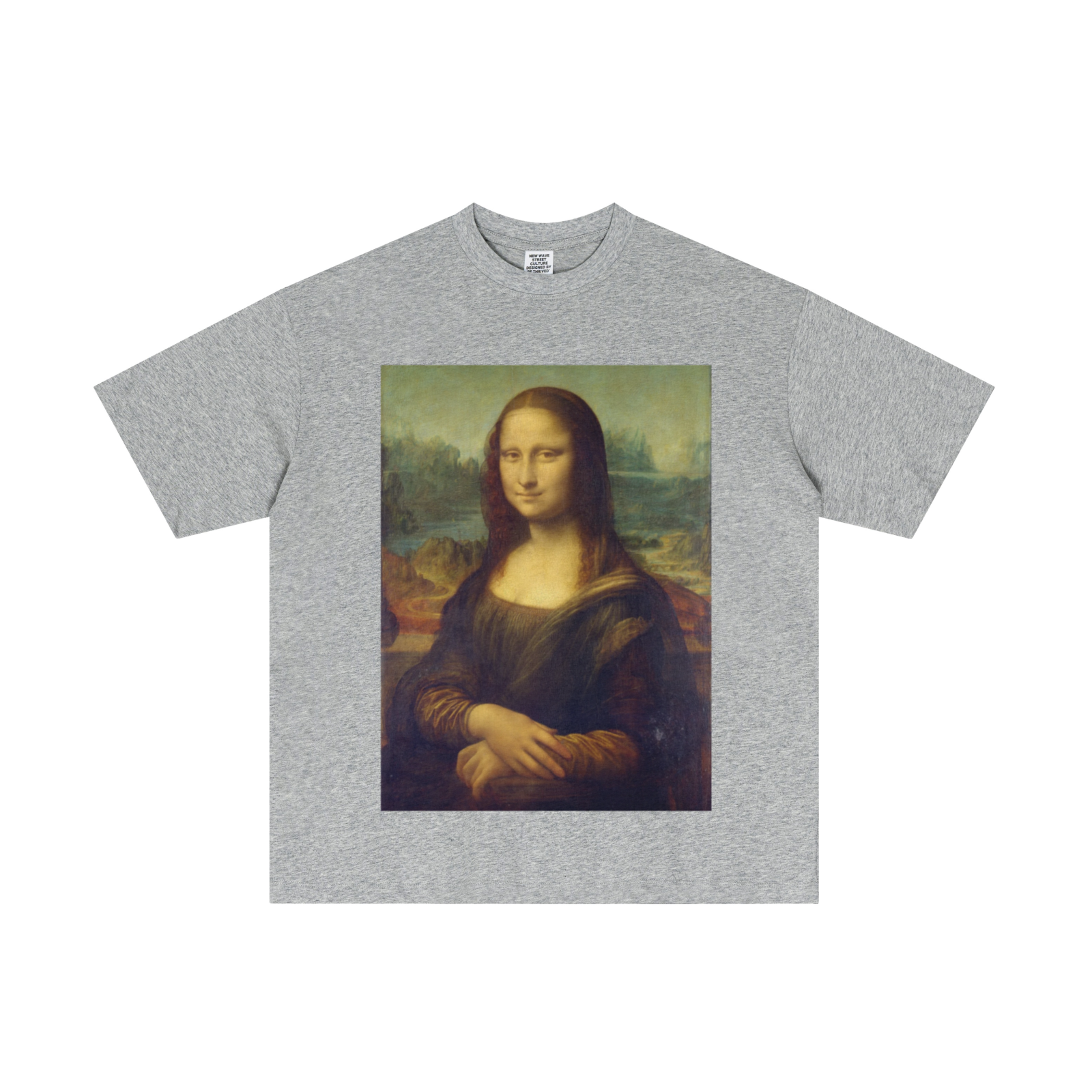 180GSM Men's Lightweight T-Shirt LIght gray