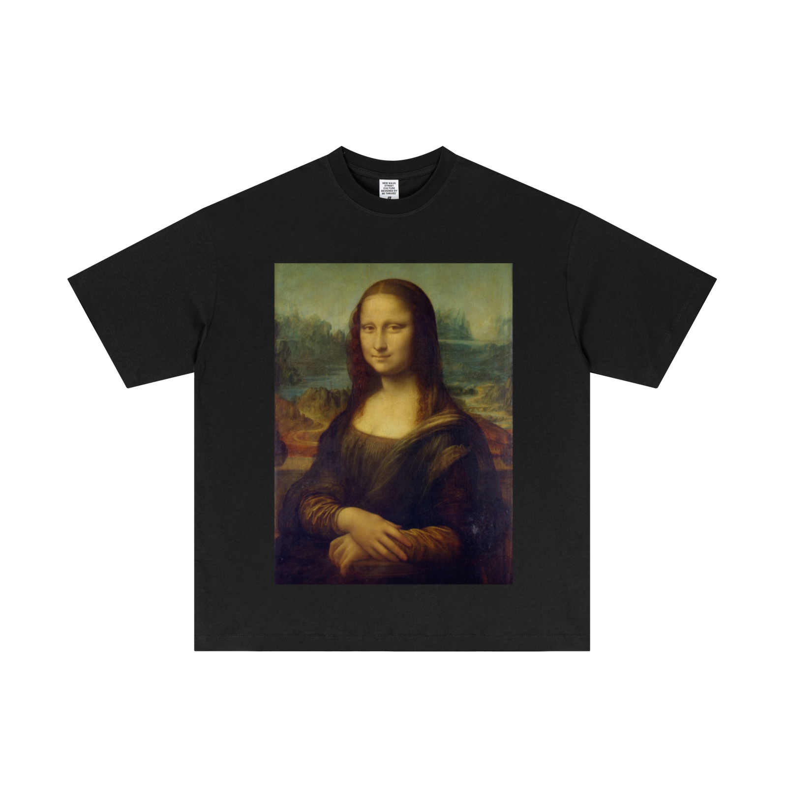 180GSM Men's Lightweight T-Shirt Black