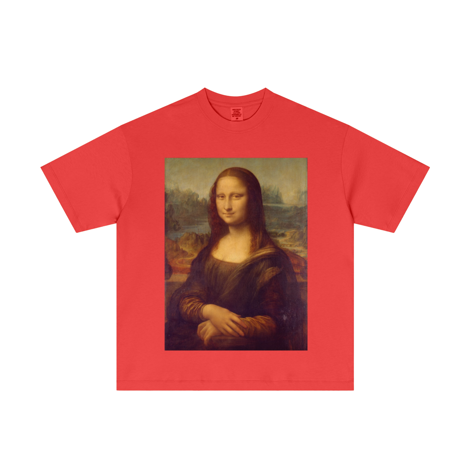 180GSM Men's Lightweight T-Shirt Red
