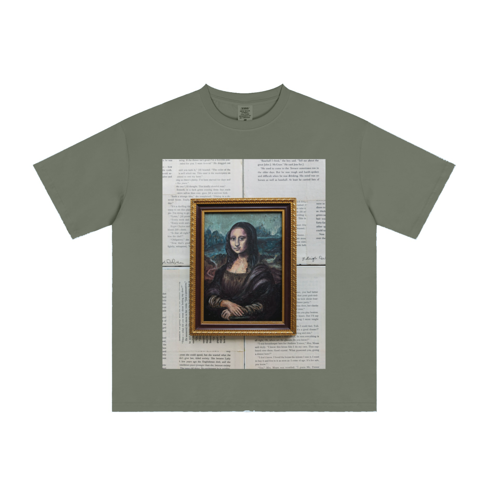 235GSM Men's Cool-Touch T-Shirt  Green