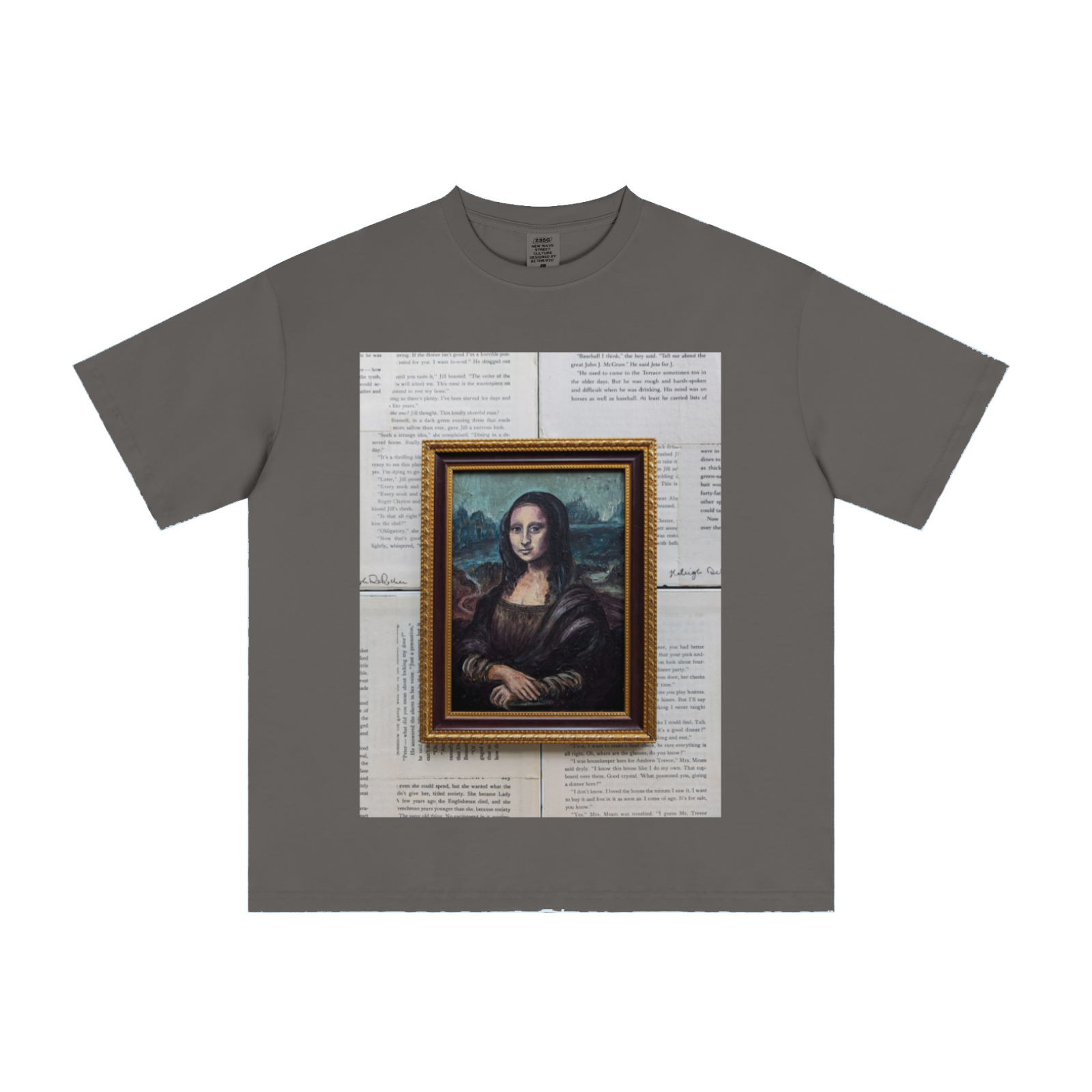 235GSM Men's Cool-Touch T-Shirt  Gray